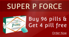 Buy 96 pills of super-p-force and get 4 pills free